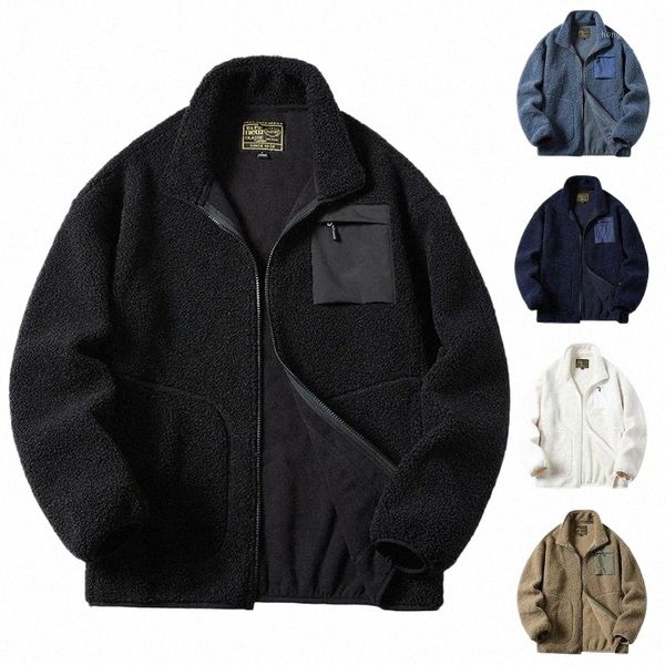 men's jackets autumn and winter outdoor leisure warm fleece plus size pocket zipper lapel cardigan jacket blouse g6tz#, Black;brown
men's jackets autumn and winter outdoor leisure warm fleece plus size pocket zipper lapel cardigan jacket blouse g6tz#, Black;brown