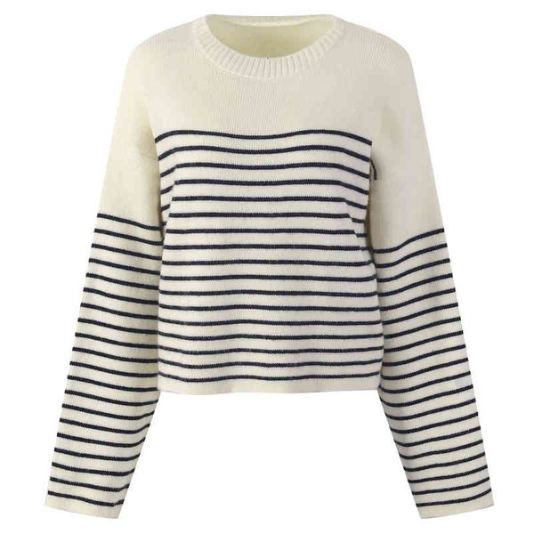 women's knits tees navy short slim knit sweater loose blue and white striped blouse women's autumn winter style lyqg
women's knits tees navy short slim knit sweater loose blue and white striped blouse women's autumn winter style lyqg