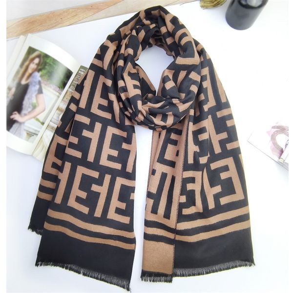 62% off 2022 autumn and winter new scarves counter high-end scarf cashmere double-sided letters thickened air-conditioning shawl with women, Blue;gray
62% off 2022 autumn and winter new scarves counter high-end scarf cashmere double-sided letters thickened air-conditioning shawl with women, Blue;gray