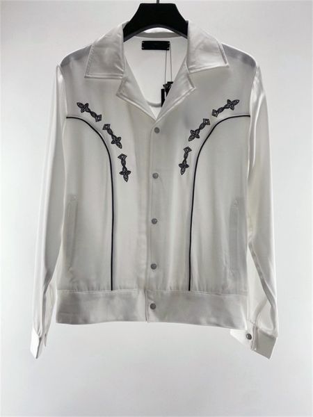 mens jacket designers fashion simple personality silk men jackets long sleeve men's outerwear coats casual buttons clothing, Black;brown
mens jacket designers fashion simple personality silk men jackets long sleeve men's outerwear coats casual buttons clothing, Black;brown