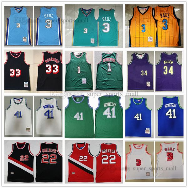 retro basketball jersey clyde 22 drexler dirk 41 nowitzki dwyane wade 33 alonzo oscar 1 robertson ray 34 allen chris 3 paul gilbert 0 arenas, Black;red
retro basketball jersey clyde 22 drexler dirk 41 nowitzki dwyane wade 33 alonzo oscar 1 robertson ray 34 allen chris 3 paul gilbert 0 arenas, Black;red