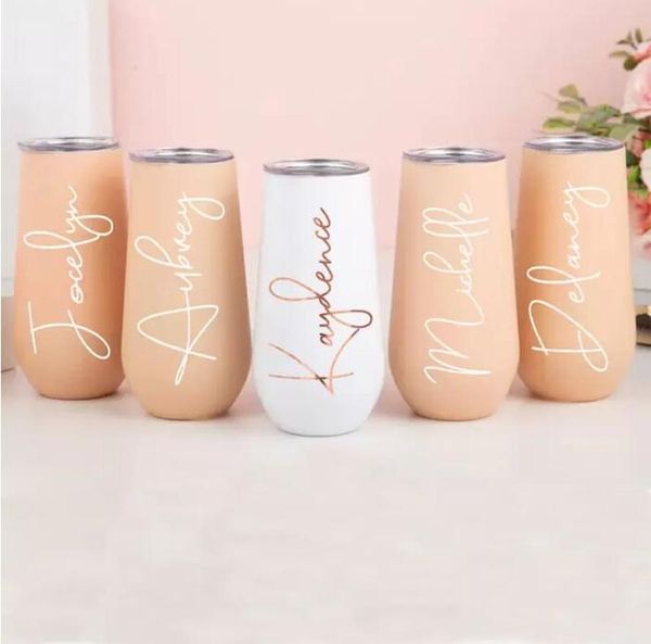 6oz champagne tumbler mugs insulated stemless flutes bridesmaid tumblers with lid stainless steel wine tumbler gift gg0323
6oz champagne tumbler mugs insulated stemless flutes bridesmaid tumblers with lid stainless steel wine tumbler gift gg0323