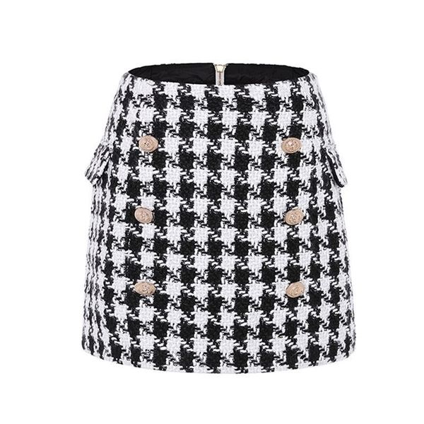 ukcnsep new fashion runway skirt womens fringed lion buttons houndstooth tweed mini skirt 210325, Black
ukcnsep new fashion runway skirt womens fringed lion buttons houndstooth tweed mini skirt 210325, Black