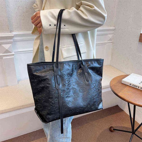 bag women large capacity simple sense of foreign style tote embossing fashion single shoulder bag women'220517
bag women large capacity simple sense of foreign style tote embossing fashion single shoulder bag women'220517