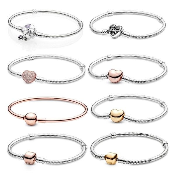 100% 925 pure silver pan heart bracelet shop surface clear fit charm beads 220402, Black
100% 925 pure silver pan heart bracelet shop surface clear fit charm beads 220402, Black
