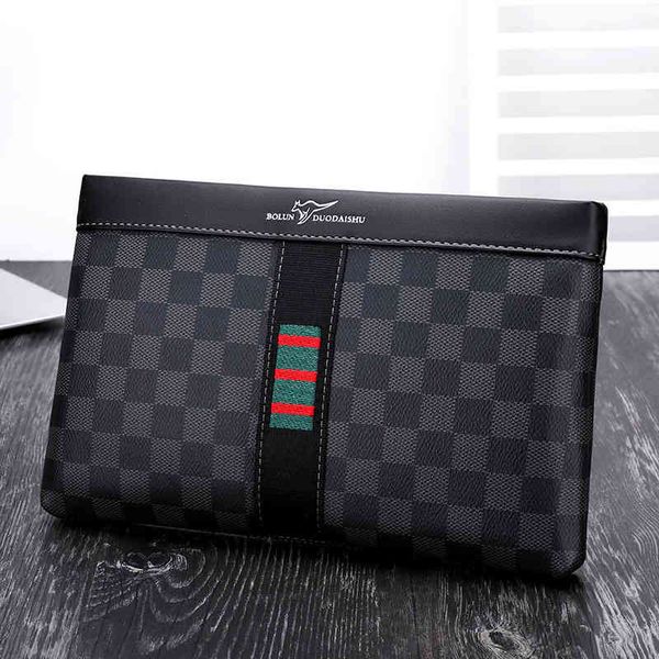handbags bags trendy men's business pu leisure square lattice soft leather large capacity envelope bag tide, Black;red
handbags bags trendy men's business pu leisure square lattice soft leather large capacity envelope bag tide, Black;red