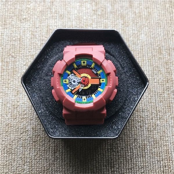 iced out watch sports quartz men's digital watch waterproof world time pu regular model led cold light display large dial, Slivery;brown
iced out watch sports quartz men's digital watch waterproof world time pu regular model led cold light display large dial, Slivery;brown