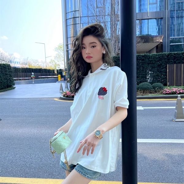 summer explosion 71% off 2022 summer new trendy men's and women's clothing family 22ss polo series large t-shirt embroidered straw, White
summer explosion 71% off 2022 summer new trendy men's and women's clothing family 22ss polo series large t-shirt embroidered straw, White