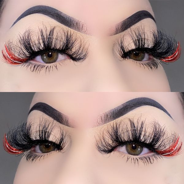 individual custom strip shiny eyelashes 18mm 25mm glitter purple golden red pink white blue mink lashes
individual custom strip shiny eyelashes 18mm 25mm glitter purple golden red pink white blue mink lashes