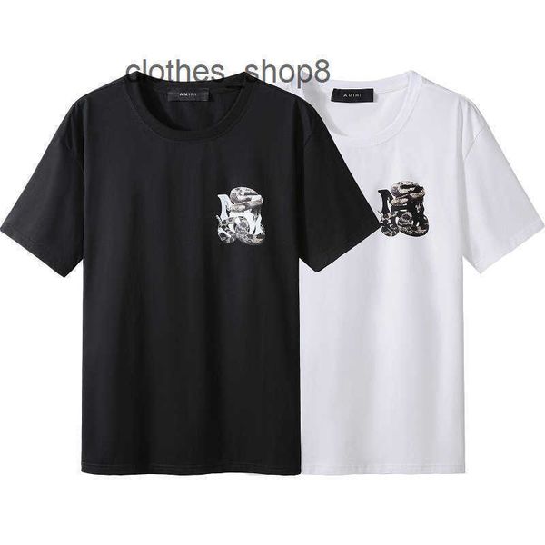 european and american designer t-shirts amirs hoodies trend amirs2021 new pattern snake print men's slim fit t #2209, White;black
european and american designer t-shirts amirs hoodies trend amirs2021 new pattern snake print men's slim fit t #2209, White;black
