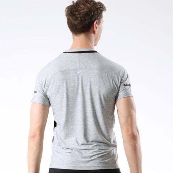 men's lu sports t shirts brand short sleeve breathable sweat wicking elastic fitness running football training quick drying t-shirt lu-, White;black
men's lu sports t shirts brand short sleeve breathable sweat wicking elastic fitness running football training quick drying t-shirt lu-, White;black