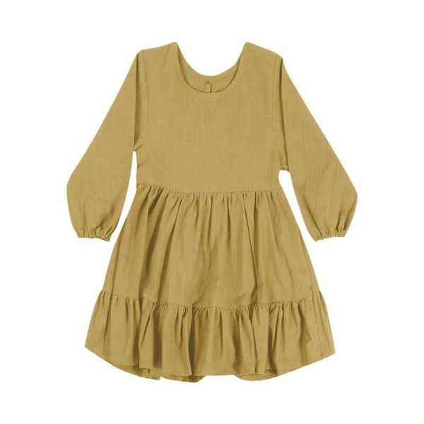 vintage girls dress toddler kids baby girl dress linen long sleeve solid color casual dresses soft and warm easter dress size 8 l220715, Red;yellow
vintage girls dress toddler kids baby girl dress linen long sleeve solid color casual dresses soft and warm easter dress size 8 l220715, Red;yellow