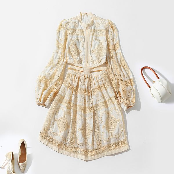 casual dresses nanyou high end women's summer round neck lantern sleeve waist hollowed out design light luxury cotton linen dress 9t9v, Black;gray
casual dresses nanyou high end women's summer round neck lantern sleeve waist hollowed out design light luxury cotton linen dress 9t9v, Black;gray