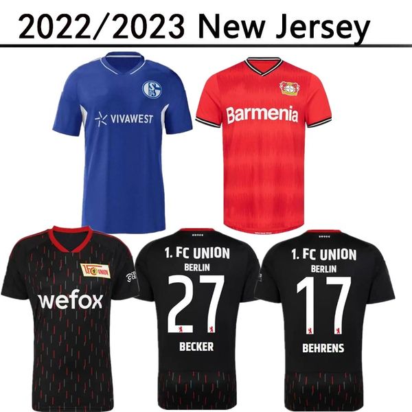 22 23 schalke 04 soccer jersey bayer leverkusen 2022 2023 union berlin home third voglsammer seguin behrens becker ozan mascarell raman mato, Black;yellow
22 23 schalke 04 soccer jersey bayer leverkusen 2022 2023 union berlin home third voglsammer seguin behrens becker ozan mascarell raman mato, Black;yellow