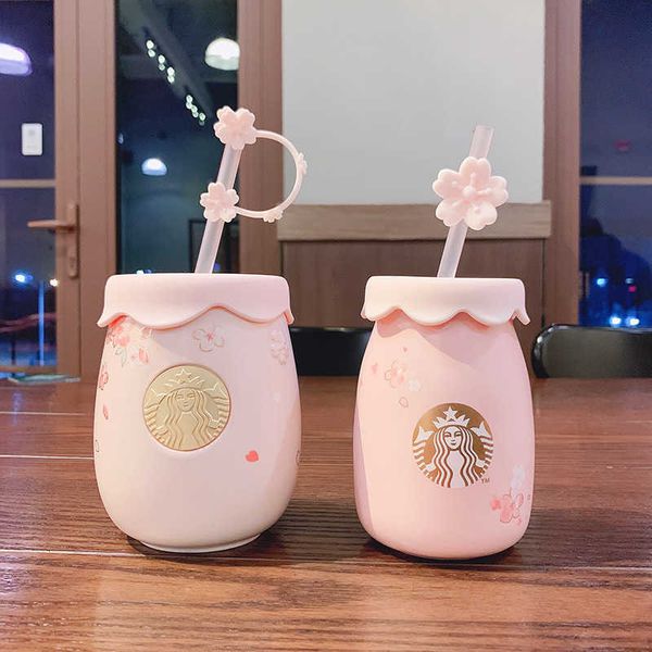 starbucks cup cherry blossom milk can shape straw cup high beauty girl heart office water cup with dust plug
starbucks cup cherry blossom milk can shape straw cup high beauty girl heart office water cup with dust plug