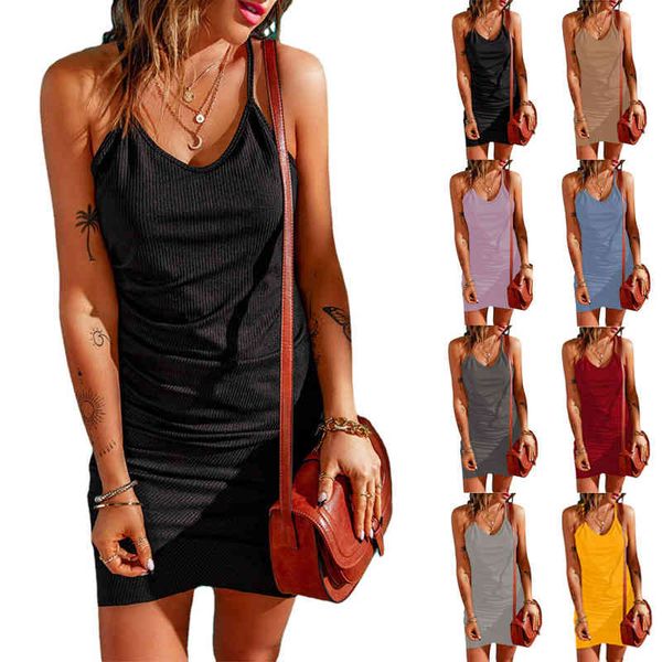 casual dresses summer slim rib knit v-neck i-back tight dress obah, Black;gray
casual dresses summer slim rib knit v-neck i-back tight dress obah, Black;gray