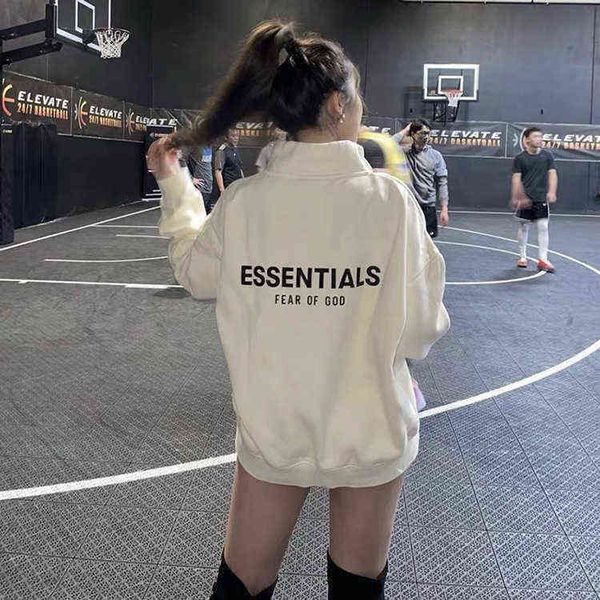 essentials half zipper sweater letter plush fog stand collar sweater men mainstream popular goods autumn high street all-match casual sports, Black
essentials half zipper sweater letter plush fog stand collar sweater men mainstream popular goods autumn high street all-match casual sports, Black