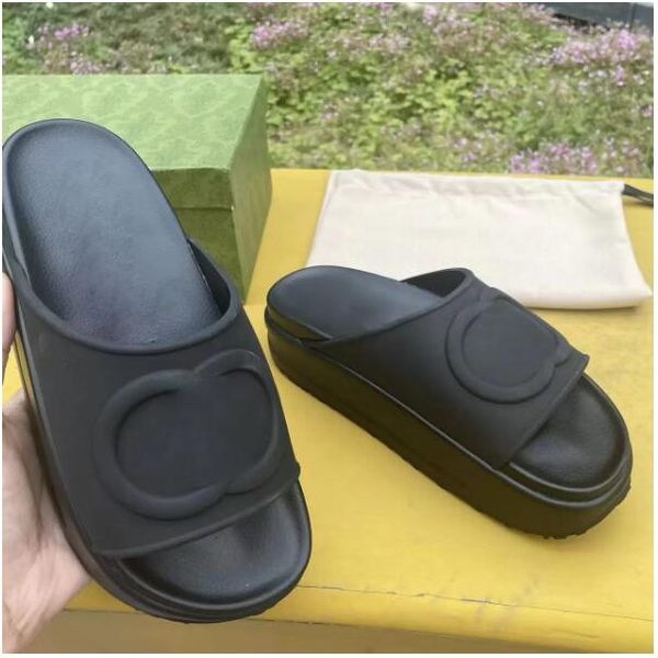 women interlocking slides designer macaron color slippers rubber sole summer solid colors rubber beach outdoor indoor casual slipper size 35, Black
women interlocking slides designer macaron color slippers rubber sole summer solid colors rubber beach outdoor indoor casual slipper size 35, Black