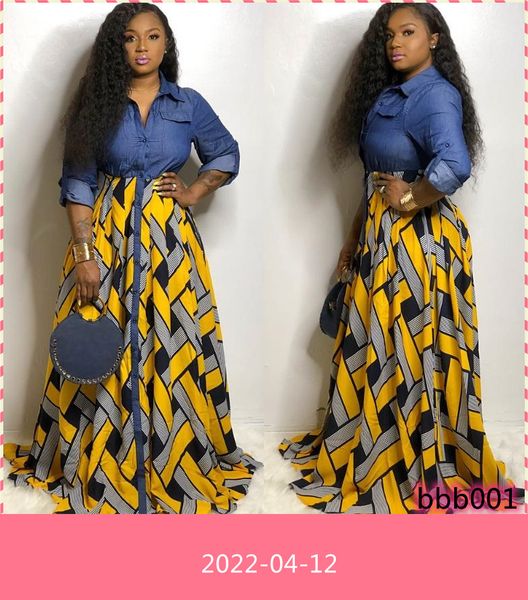 autumn women dress african fashion printing long elegant plus size maxi vestidos high street, Black;gray
autumn women dress african fashion printing long elegant plus size maxi vestidos high street, Black;gray