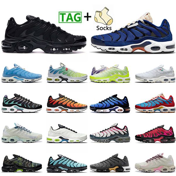 2022 with socks plus tn running shoes club men sneakers terrascape sunset triple black white hyper psychic university blue pink fade sports, White;red
2022 with socks plus tn running shoes club men sneakers terrascape sunset triple black white hyper psychic university blue pink fade sports, White;red