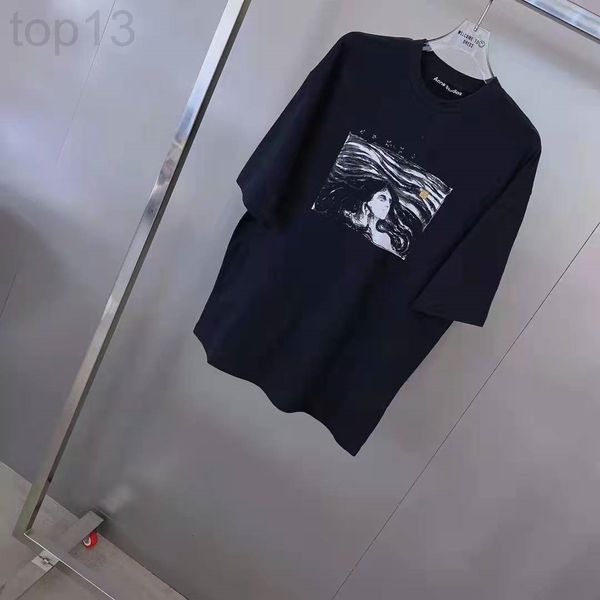 women's t-shirt designer chaopai 22 early spring new short sleeved t-shirt artistic girl pattern is simple, fashionable, back color con, White
women's t-shirt designer chaopai 22 early spring new short sleeved t-shirt artistic girl pattern is simple, fashionable, back color con, White