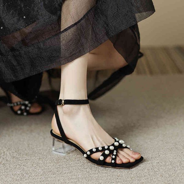 sandals pearl crystal heel wrist trip with leaky toe sandals summer simple fairy style thick w7r2, Black
sandals pearl crystal heel wrist trip with leaky toe sandals summer simple fairy style thick w7r2, Black