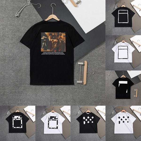 summer mens womens designers t shirts loose tees offs fashion brands man s casual shirt luxurys clothing street white shorts sleeve clothes, White;black
summer mens womens designers t shirts loose tees offs fashion brands man s casual shirt luxurys clothing street white shorts sleeve clothes, White;black