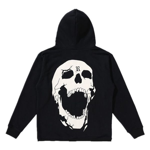 autumn and winter high-quality high street fashion sweatshirt plush hoodie rev chest skull keel print halloween ins jacket, Black
autumn and winter high-quality high street fashion sweatshirt plush hoodie rev chest skull keel print halloween ins jacket, Black