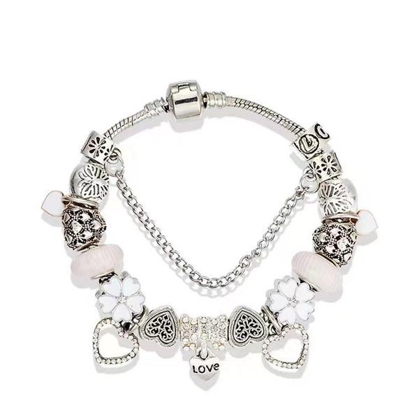 charm bracelet heart diamond beads charms love pendant fit for 925 silver snake chain diy accessories bangle with nylon bag or box262y, Golden;silver
charm bracelet heart diamond beads charms love pendant fit for 925 silver snake chain diy accessories bangle with nylon bag or box262y, Golden;silver