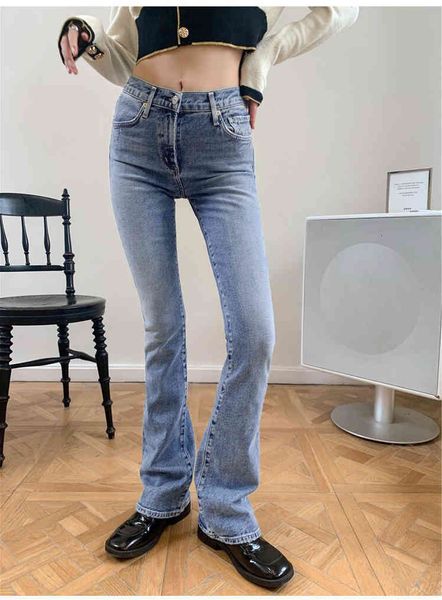 women's jeans 2022 women's spring high waist jeans, slim pants, advanced beautiful legs, cotton skinny jeans iza8, Blue
women's jeans 2022 women's spring high waist jeans, slim pants, advanced beautiful legs, cotton skinny jeans iza8, Blue