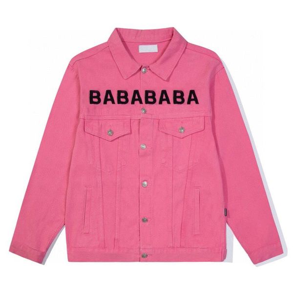 men designer jacket fashion denim coat letter printed long sleeve outerwear 4 colors fashion jackets, Black;brown
men designer jacket fashion denim coat letter printed long sleeve outerwear 4 colors fashion jackets, Black;brown