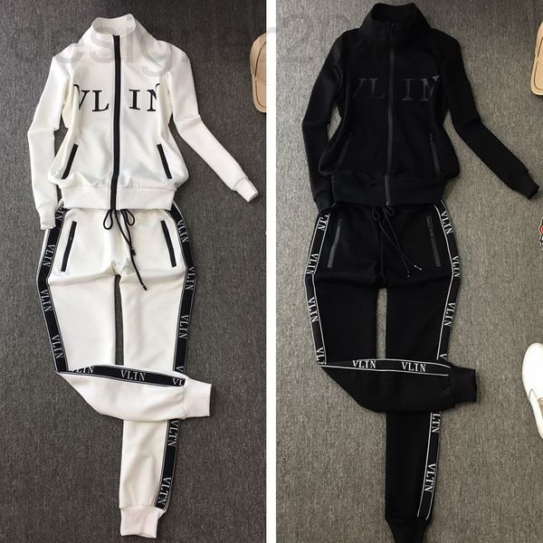women's tracksuits designer high end sports suit women's autumn casual cardigan long sleeve two-piece set slim, european fashion, Gray
women's tracksuits designer high end sports suit women's autumn casual cardigan long sleeve two-piece set slim, european fashion, Gray