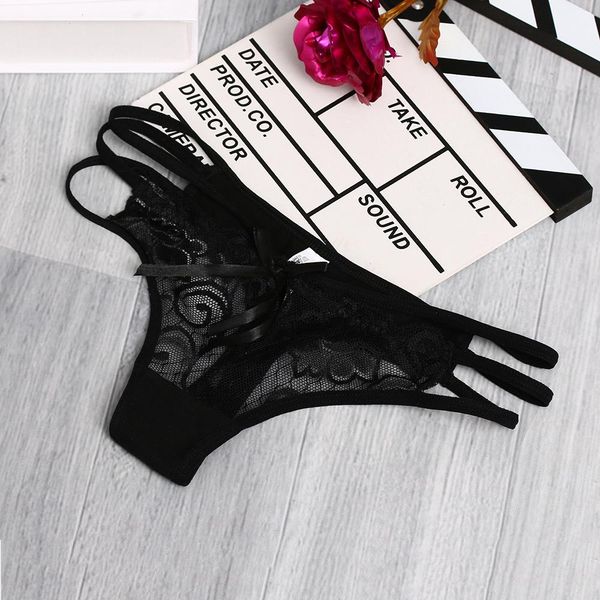 1pc women panties bandage lace transparent g-string thongs underwear briefs ropa bragas tangas calcinhas knickers, Black;pink
1pc women panties bandage lace transparent g-string thongs underwear briefs ropa bragas tangas calcinhas knickers, Black;pink