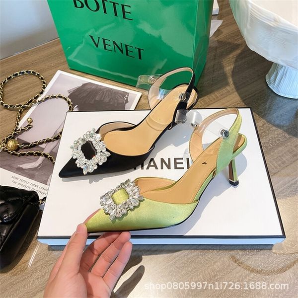 sandals summer silk baotou sandals ty3-30p women's flat buckle back hollow thin heel pointed single shoes t8rf, Black
sandals summer silk baotou sandals ty3-30p women's flat buckle back hollow thin heel pointed single shoes t8rf, Black