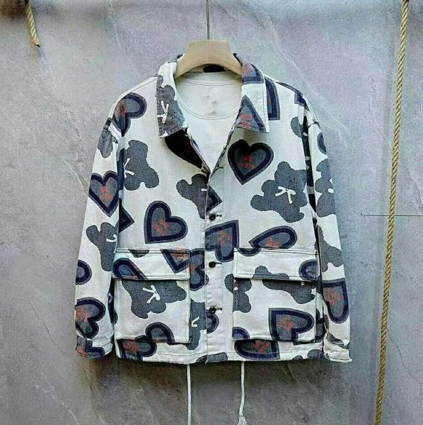 star same style overcoat clothing denim jacket new men's jackets luxury classic high-quality mens casual coat baseball outwear baggy un, Black;brown
star same style overcoat clothing denim jacket new men's jackets luxury classic high-quality mens casual coat baseball outwear baggy un, Black;brown