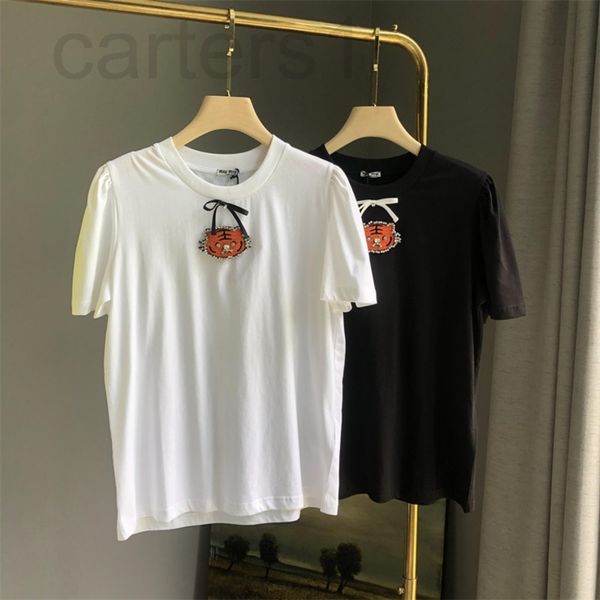 women's t-shirt designer channel sharp goods miao family t-shirt women's 2022 summer new chic design sense multicolor tiger embroi, White
women's t-shirt designer channel sharp goods miao family t-shirt women's 2022 summer new chic design sense multicolor tiger embroi, White