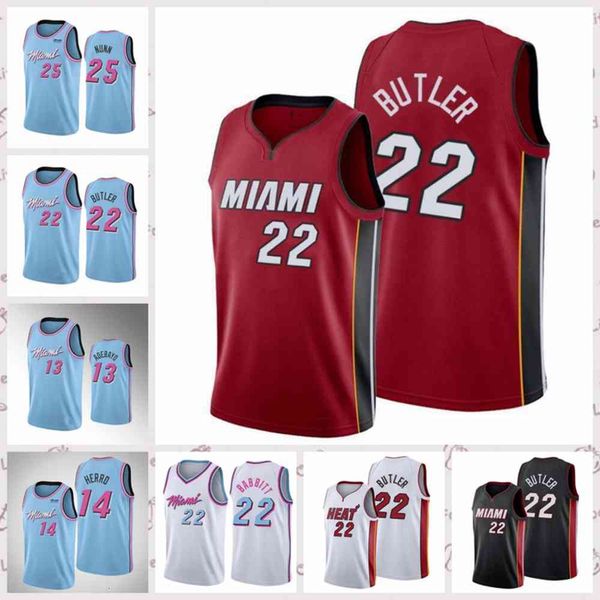 2021 vintage men retro basketball jersey tyler 14 herro shirts jimmy 22 butler breathable black blue white size s-2xl, Black;red
2021 vintage men retro basketball jersey tyler 14 herro shirts jimmy 22 butler breathable black blue white size s-2xl, Black;red