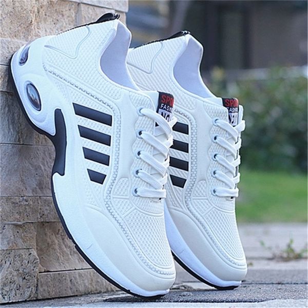 men shoes air cushion sneakers breathable outdoor walking sport for male lace-up casual bubble footwear 220808, Black
men shoes air cushion sneakers breathable outdoor walking sport for male lace-up casual bubble footwear 220808, Black