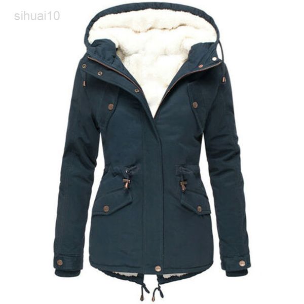 parka new winter women fur collar jackets fashion hooded thicken warm padded jacket lady outfit jacket style plus size l220725, Black
parka new winter women fur collar jackets fashion hooded thicken warm padded jacket lady outfit jacket style plus size l220725, Black