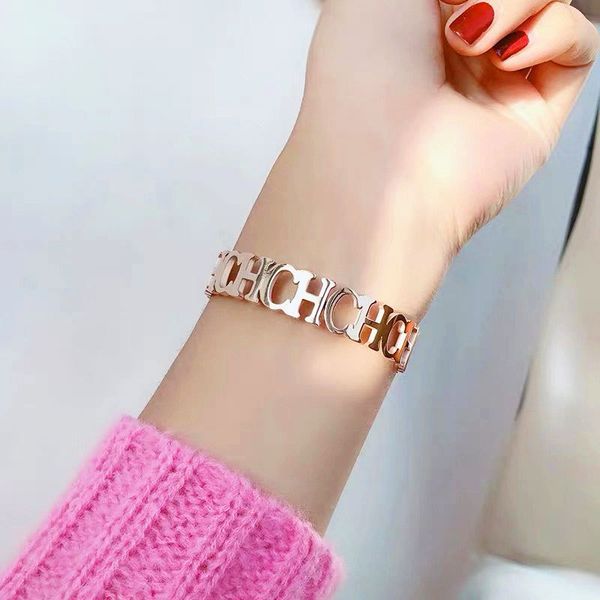 personality women 18k gold ch bangle america europe popular bracelet jewelry for gift, Black
personality women 18k gold ch bangle america europe popular bracelet jewelry for gift, Black