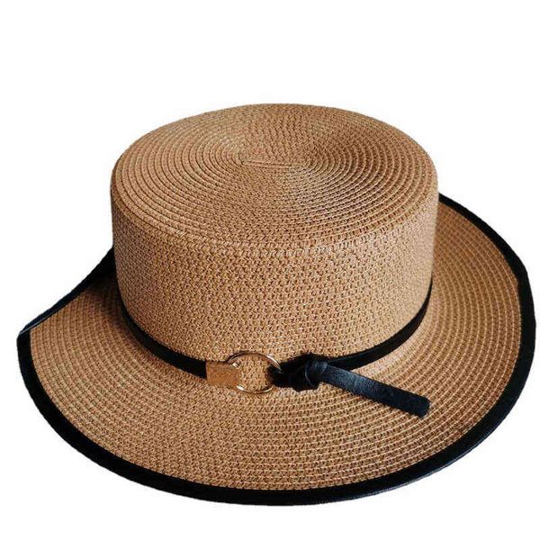 wide brim hats new arrival fashion women's straw woven wide-brimmed flat hat summer outdoor sunshade sunscreen beach holiday sun for wo, Blue;gray
wide brim hats new arrival fashion women's straw woven wide-brimmed flat hat summer outdoor sunshade sunscreen beach holiday sun for wo, Blue;gray