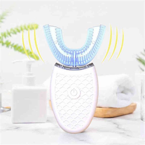 toothbrush automatic electronic sonic toothbrush 360 degree usb charging 4 modes u head silica gel oral care tooth cleaning 0312
toothbrush automatic electronic sonic toothbrush 360 degree usb charging 4 modes u head silica gel oral care tooth cleaning 0312