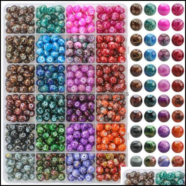 beaded strands bracelets jewelry new boxed 8mm tiger eye snowflake stone 24 grid glass diy handmade accessories drop delivery 2021 6xszm, Black
beaded strands bracelets jewelry new boxed 8mm tiger eye snowflake stone 24 grid glass diy handmade accessories drop delivery 2021 6xszm, Black