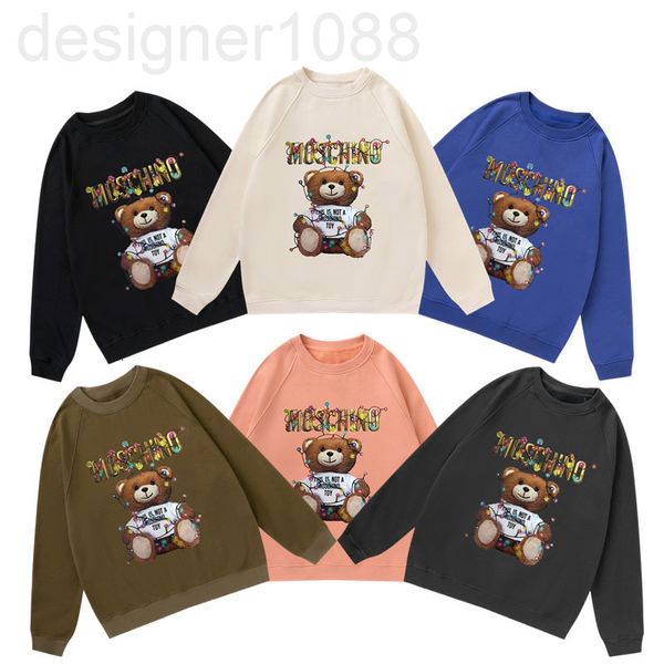 men's hoodies & sweatshirts designer spring new loose casual letter light bulb cartoon bear print round neck pullover long sleeve sweat, Black
men's hoodies & sweatshirts designer spring new loose casual letter light bulb cartoon bear print round neck pullover long sleeve sweat, Black