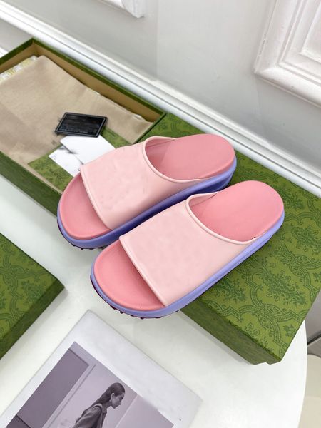 2022 women's designer sandals platform sandals beach slippers color slippers outdoor party classic sandals lace box, Black
2022 women's designer sandals platform sandals beach slippers color slippers outdoor party classic sandals lace box, Black
