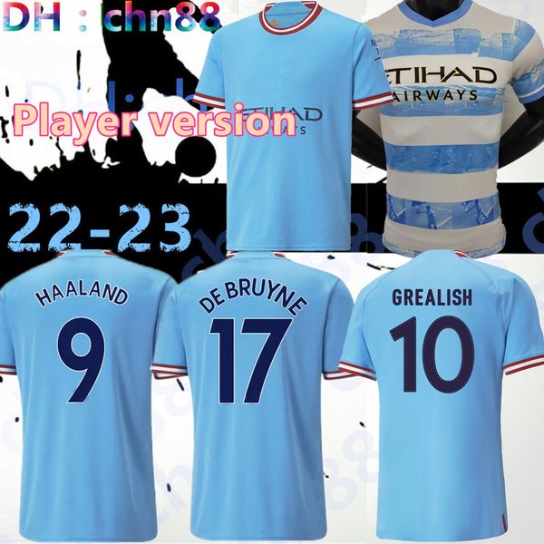 player version 22 23 haaland soccer jersey grealish sterling ferran de bruyne foden 2022 2023 mans cities football shirts agueroooo 93 20 an, Black;yellow
player version 22 23 haaland soccer jersey grealish sterling ferran de bruyne foden 2022 2023 mans cities football shirts agueroooo 93 20 an, Black;yellow