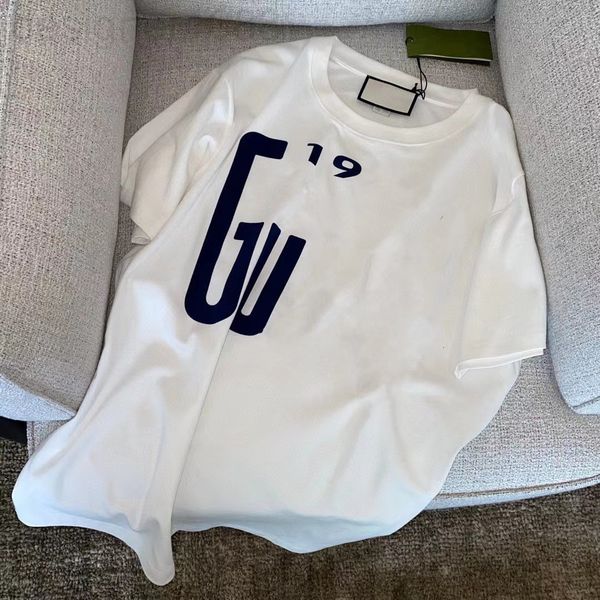 women's t-shirt designer 22 early spring new gu letters three-dimensional printing simple leisure loose men's and women's sam, White
women's t-shirt designer 22 early spring new gu letters three-dimensional printing simple leisure loose men's and women's sam, White