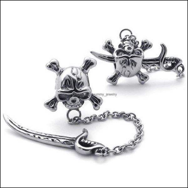 stud earrings jewelry mens vintage stainless steel cz cubic zirconia pirate skl drop chain sword charm delivery 2021 iw7mp, Golden;silver
stud earrings jewelry mens vintage stainless steel cz cubic zirconia pirate skl drop chain sword charm delivery 2021 iw7mp, Golden;silver