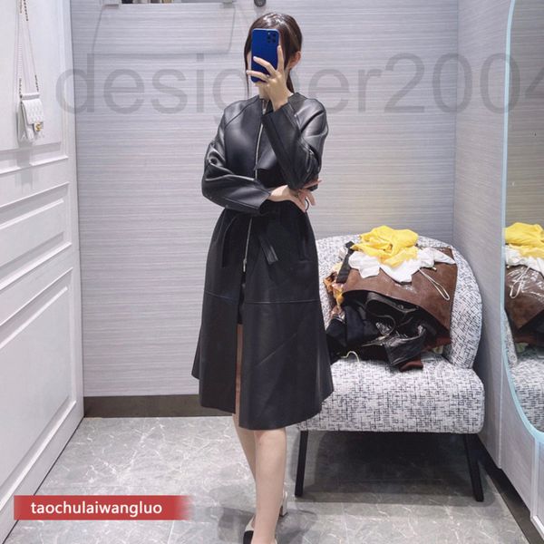 women's leather & faux designer al38586 shenzhen nanyou handsome capable intellectual simple and loose long leather windbreaker coat hi, Black
women's leather & faux designer al38586 shenzhen nanyou handsome capable intellectual simple and loose long leather windbreaker coat hi, Black