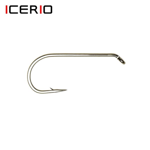 icerio 100pcs nymphs dry wet fly tying hook down eye 1x long shank round bend trout fishing hooks 220623
icerio 100pcs nymphs dry wet fly tying hook down eye 1x long shank round bend trout fishing hooks 220623
